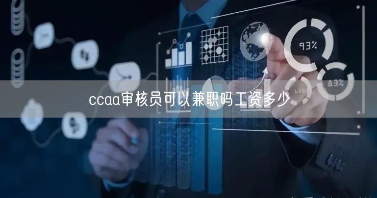 ccaa审核员可以兼职吗工资多少