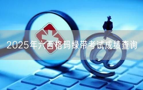 2025年六西格玛绿带考试成绩查询：提升职业竞争力的必备工具(图1)